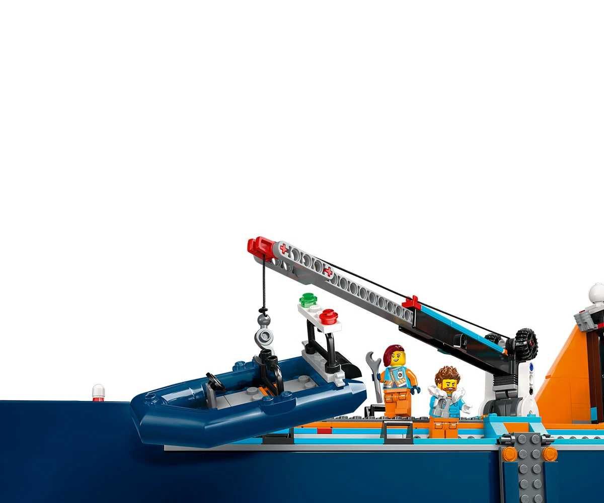 Конструктор LEGO® City 60368 - Арктически изследователски кораб