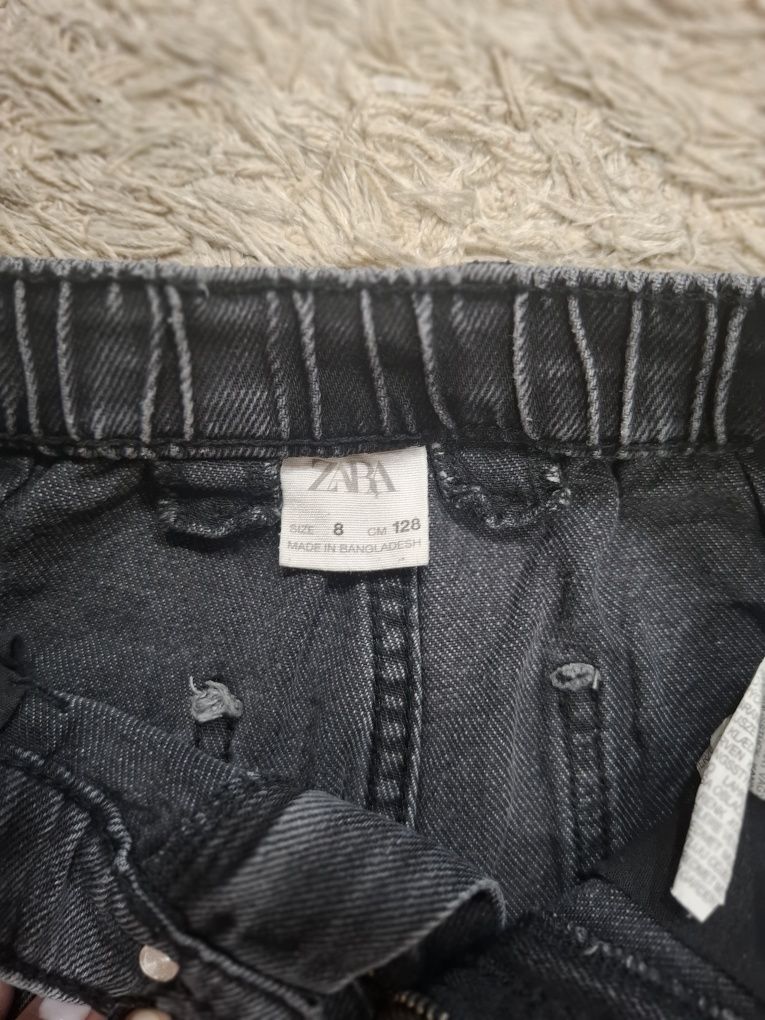 Джинсы Zara на 7-8 лет