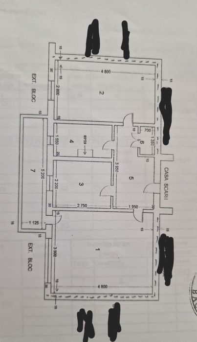 Vand apartament zona CENTRALA, (zona Energiei langa RMB)