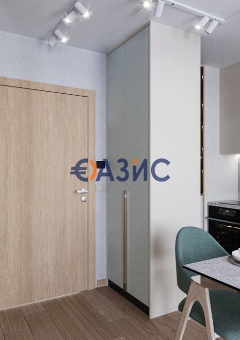 Напълно оборудвано студио в строящ се комплекс "Соренто Премиум",