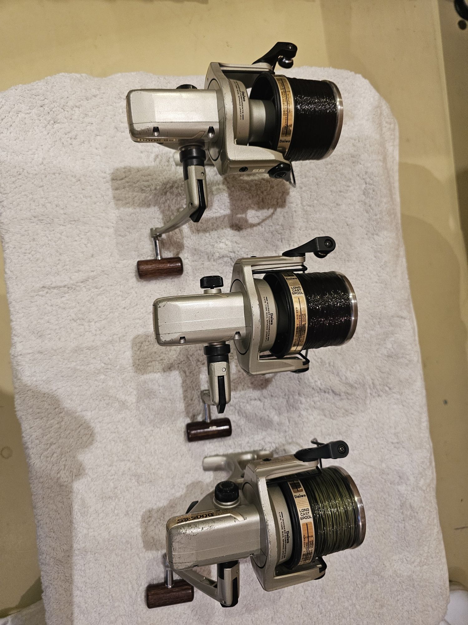 3 броя Daiwa Longbeam SS 5000