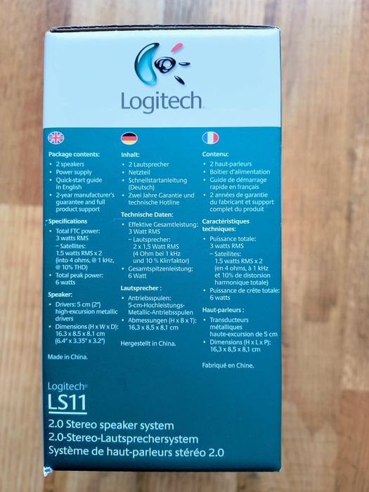 Boxe Logitech LS 11