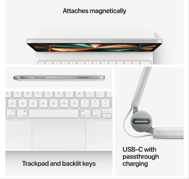 Apple iPad Pro 12.9" + Magic Keyboard + Pencil gen 2