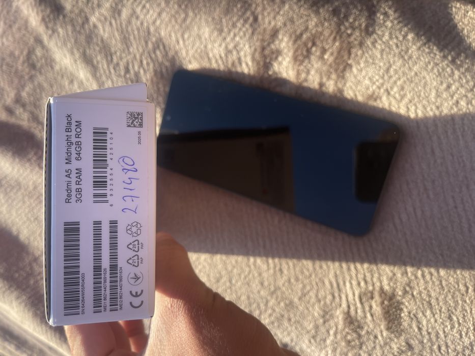 Redmi A5 3GB RAM 64G, nou