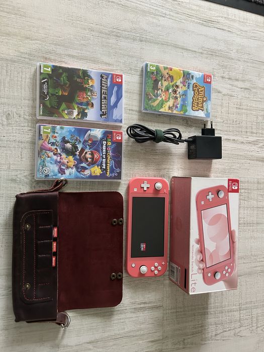 Nintendo switch lite + jocuri