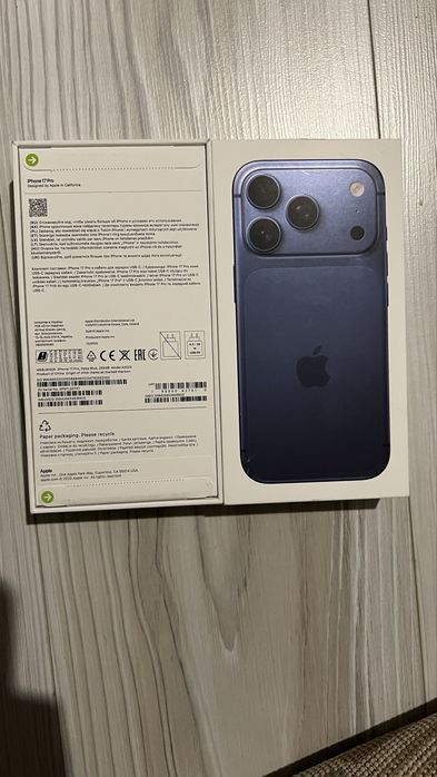 Iphone 17 pro 256 blue EAC