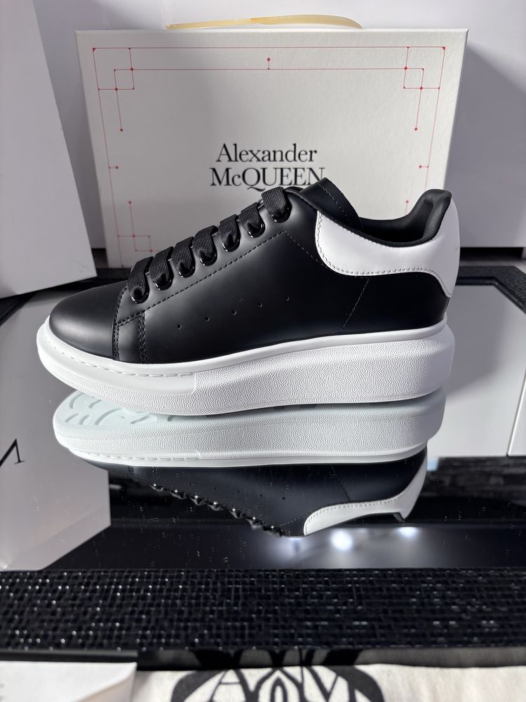 Adidasi Alexander McQueen Piele Naturala Full Box Premium