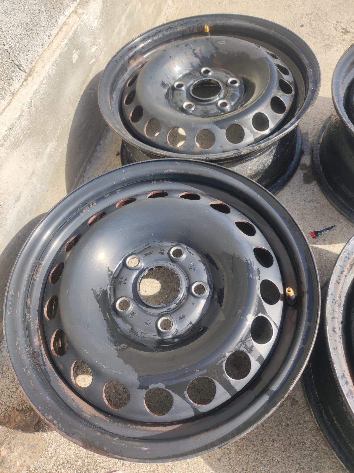Железни джанти 15 5х112 vw audi