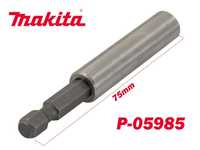 Магнитен държач / удължител за накрайници 75мм., 1/4", Makita P-05985