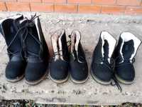 мужская зимняя обувь ботинки натуральный мех и унтовая подошва