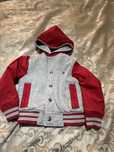 Geaca Tommy Hilfiger - 3 ani - 150 lei - 2 fete rosu/gri