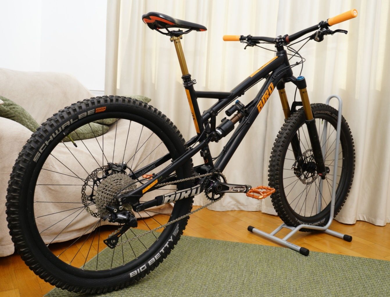 Bicicleta full suspension super Enduro Bird Aeris
