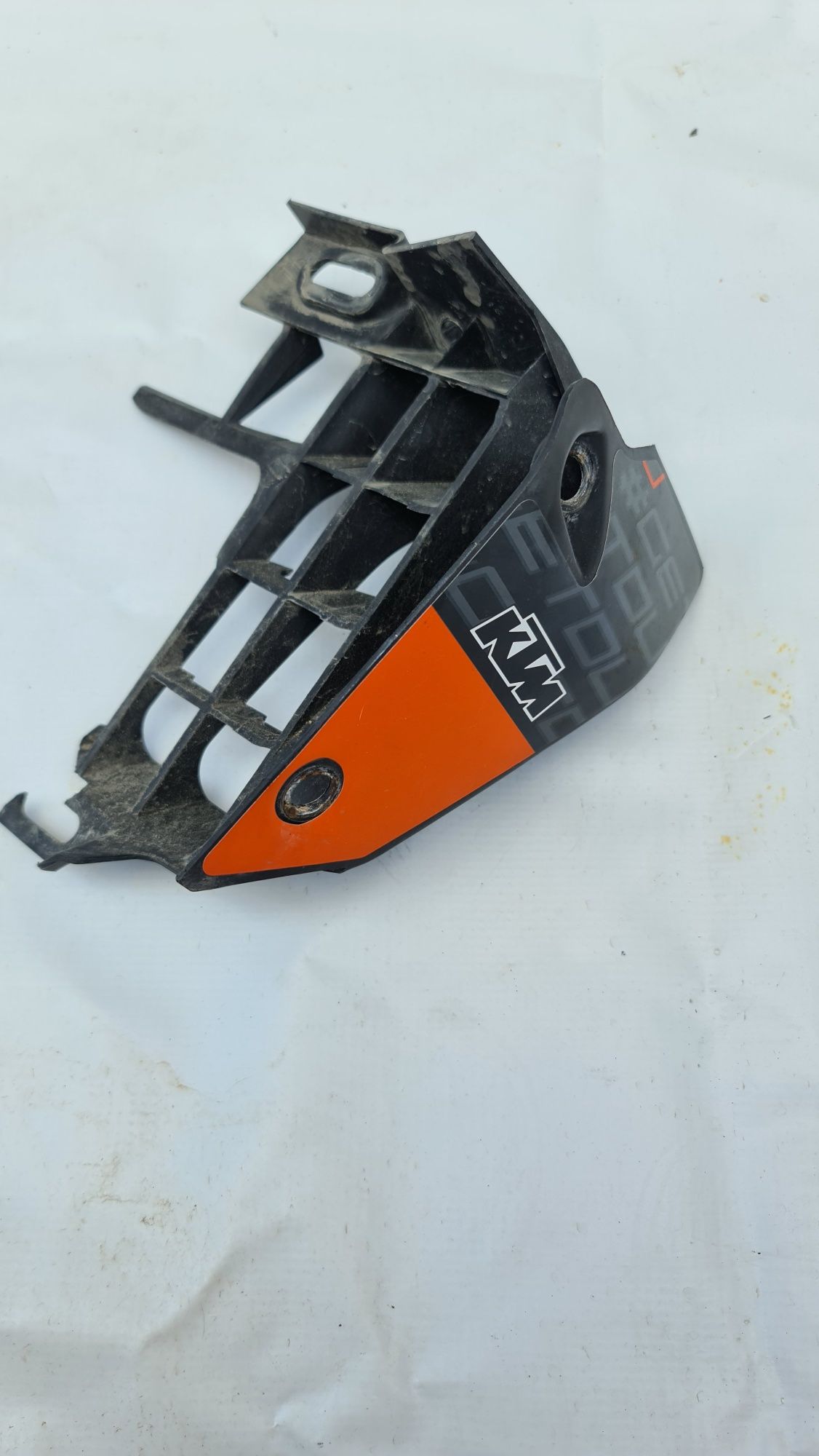 Piese KTM DUKE 125  furca scarite , cadru cu acte , toba , bloc comenz