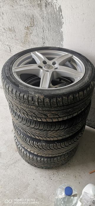 Jante R17 cu cauciucuri 205/50/R17 M+S