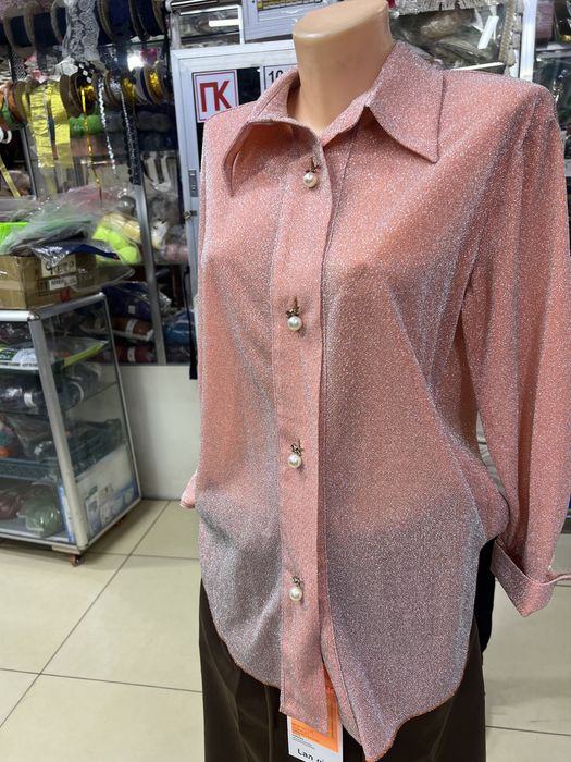 Рубашка с люрексом