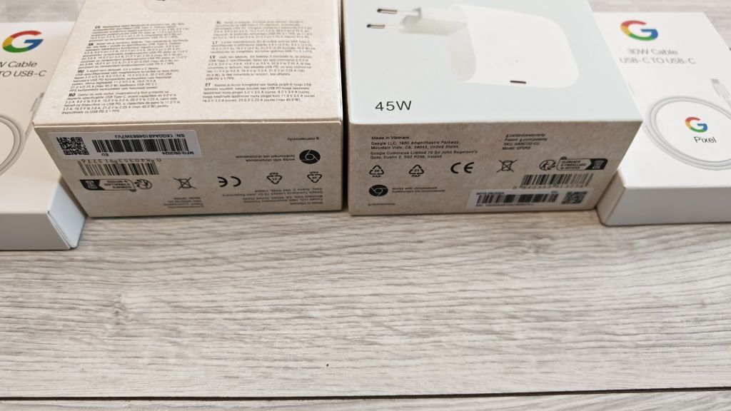Încărcător Google 45w pixel 9, 8,7,6,inclusiv pentru seriile mai vechi