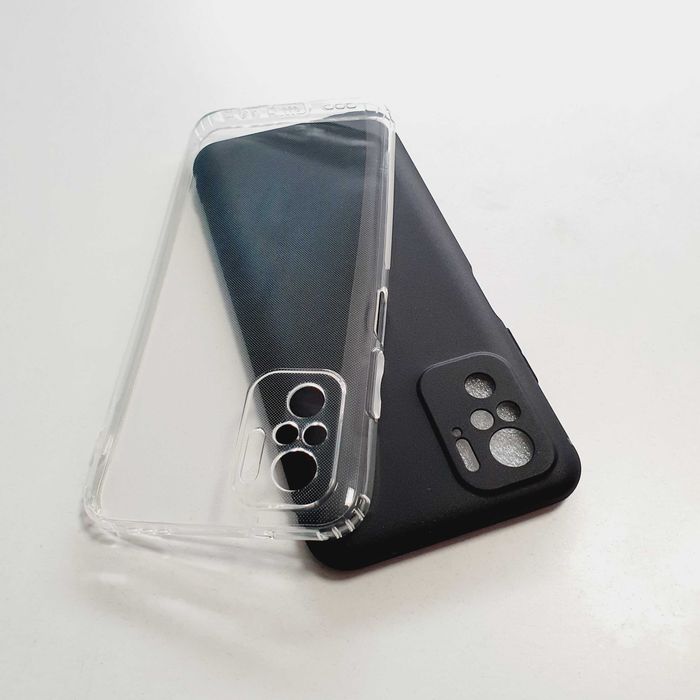 Husa Xiaomi Redmi Note 10 cu Protectie Camera / Silicon Slim
