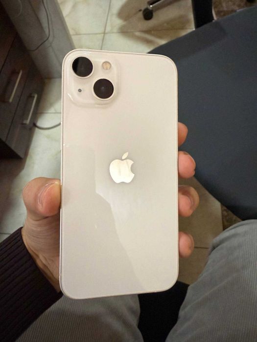 Iphone 13 tiniq holatda 2ta imei utgan karobka dakument