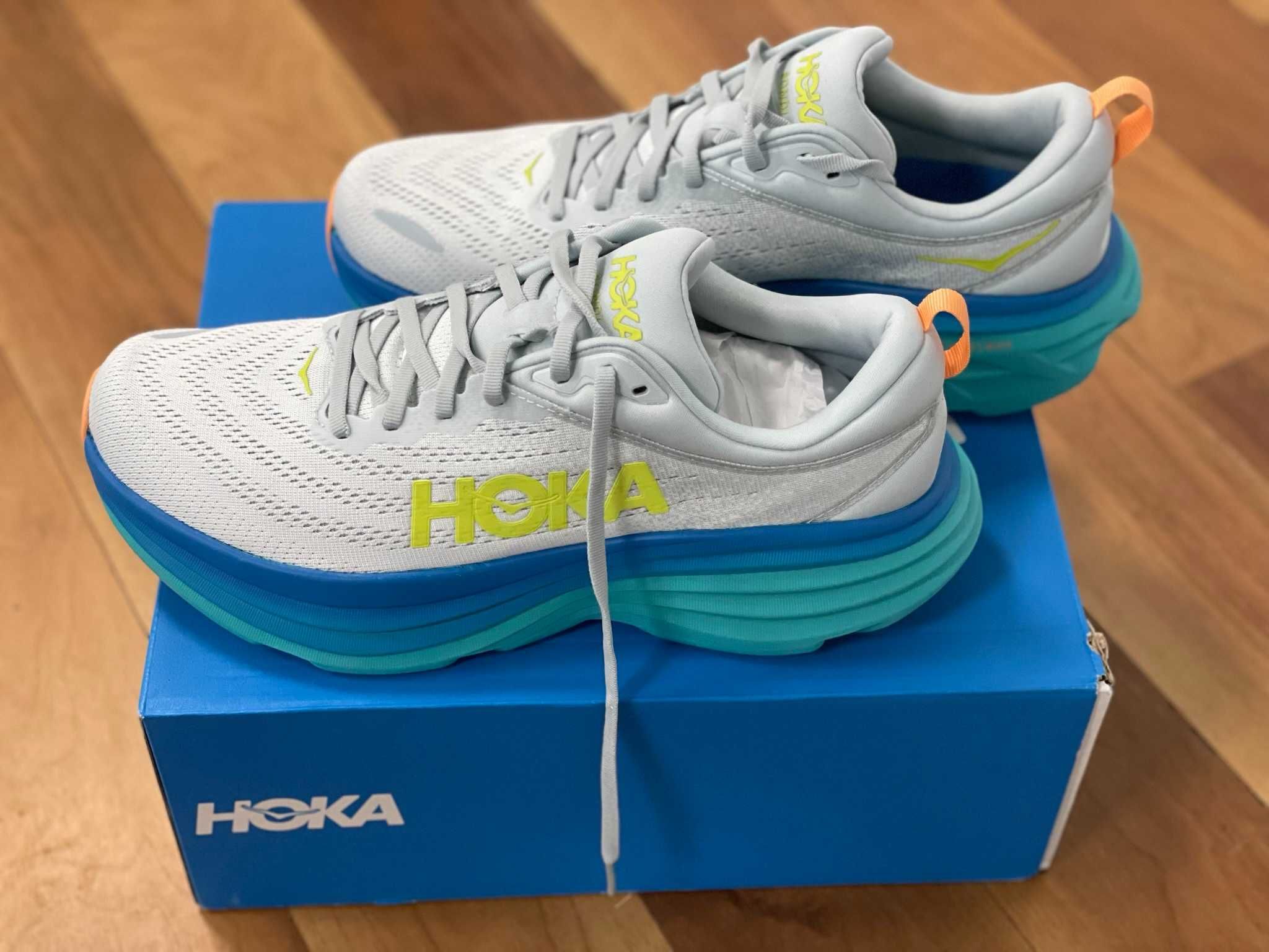 HOKA ONE ONE Мъжки маратонки за бягане Bondi 8, 44 EU