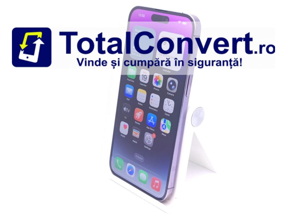 Apple iPhone 14 Pro Max 256GB Deep Purple, Garantie 24 luni | #D88719