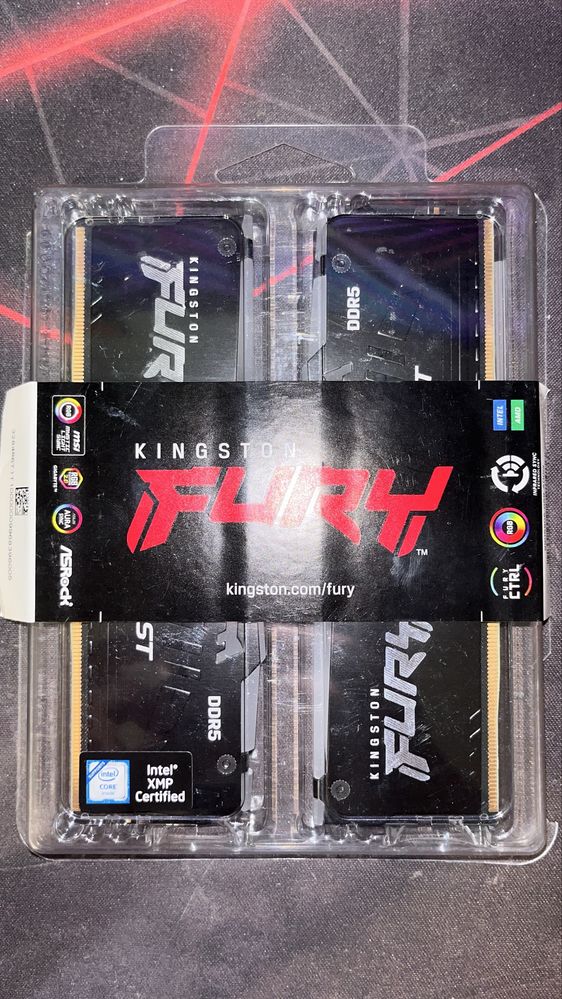РАМ памет 16gb 5600MT DDR5 Kingston Fury