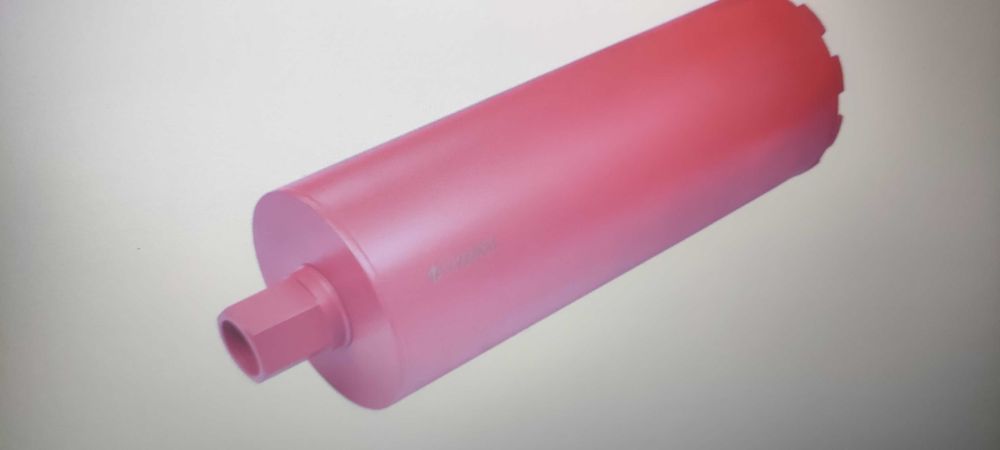 Боркорона за машина със сухо и мокро диамантено пробиване 132 x 400 мм