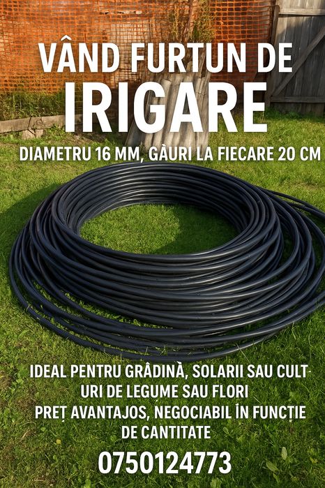 Vând furtun de irigare
