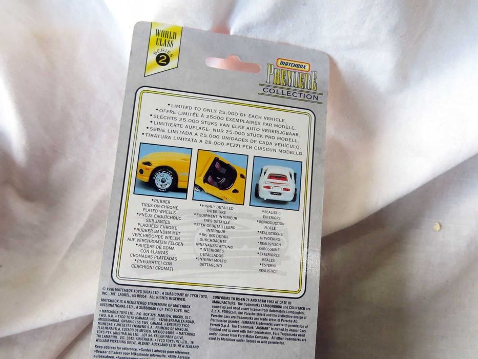 Метална количка Matchbox Premiere Collection Mustang Match III