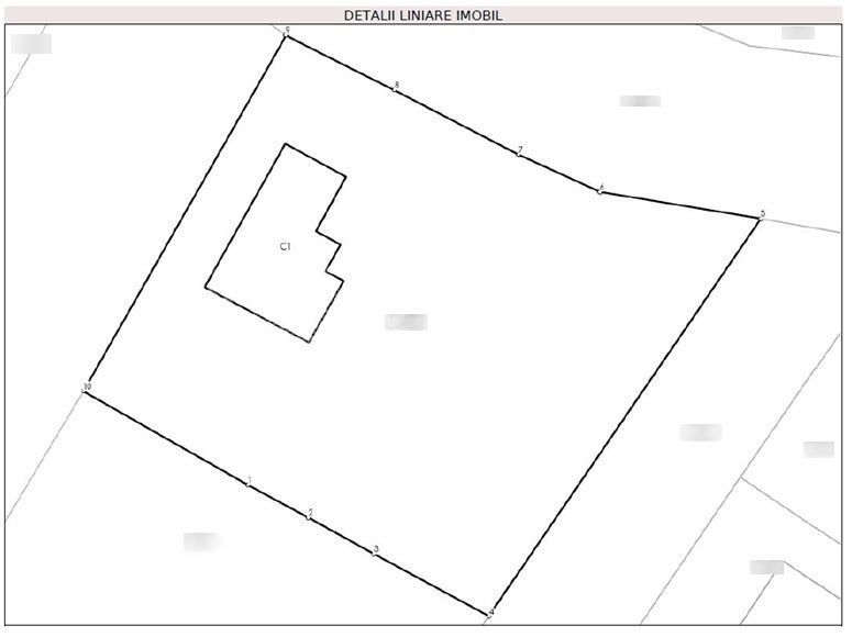 Teren intravilan autorizabil pt. casa | 1000mp | Parcelabil | Borhanci