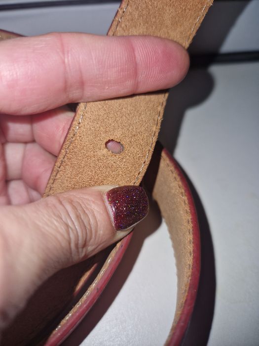 Celine естествена кожа колан.Нов