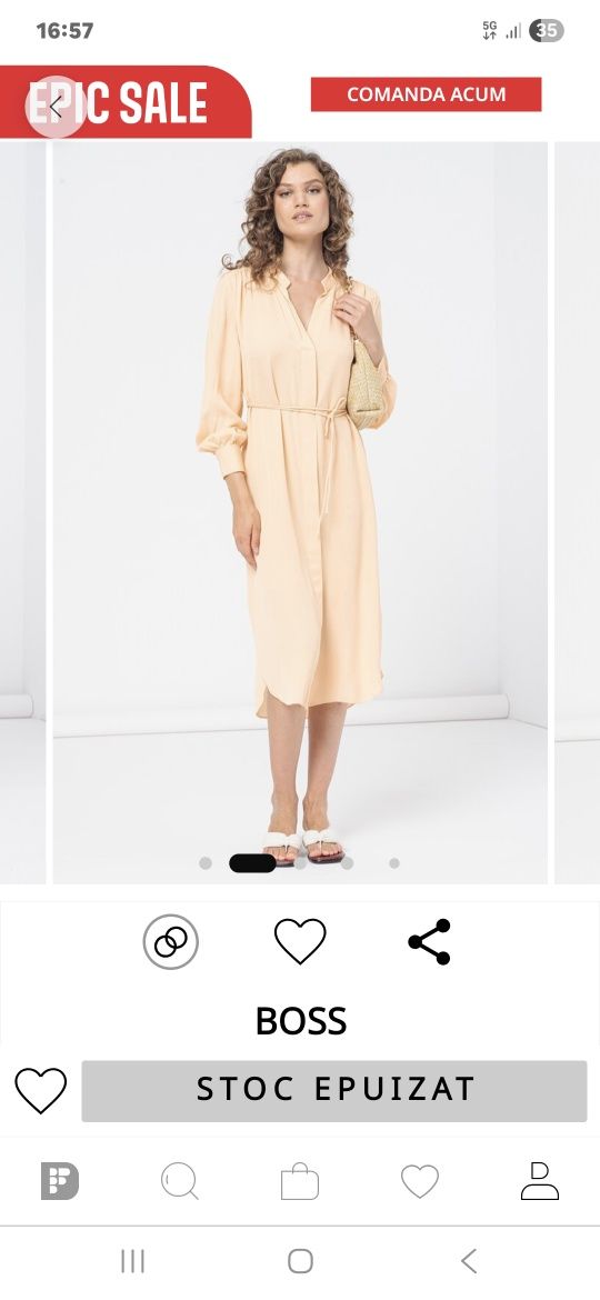 Rochie nouă, elegantă, Hugo Boss