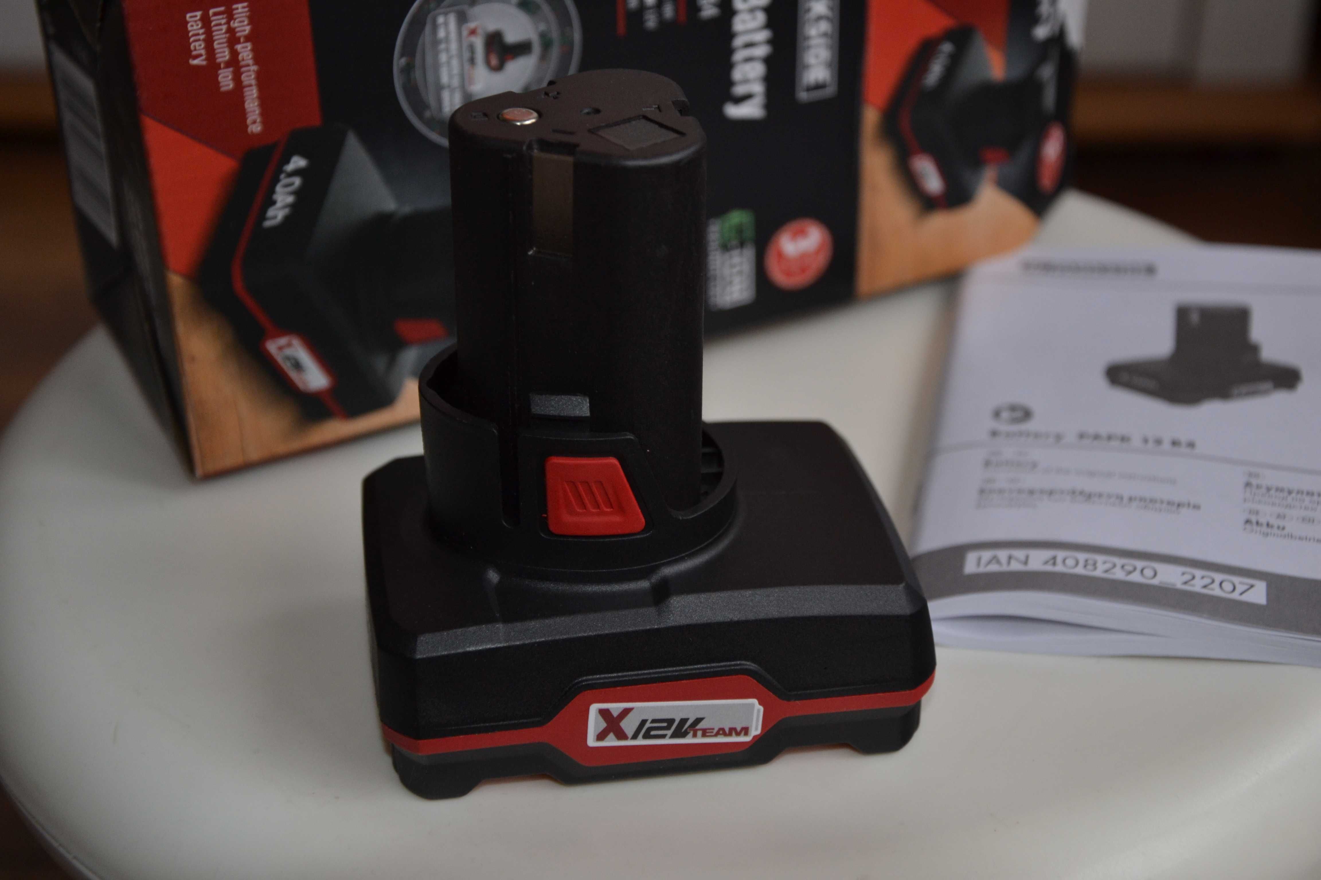 Нова батерия Parkside 12V, 4Ah