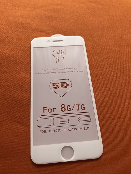 Folie de sticla 5D iPhone 6,7,8