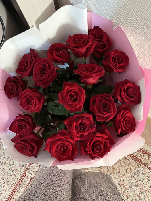 Роза букет 5000тг