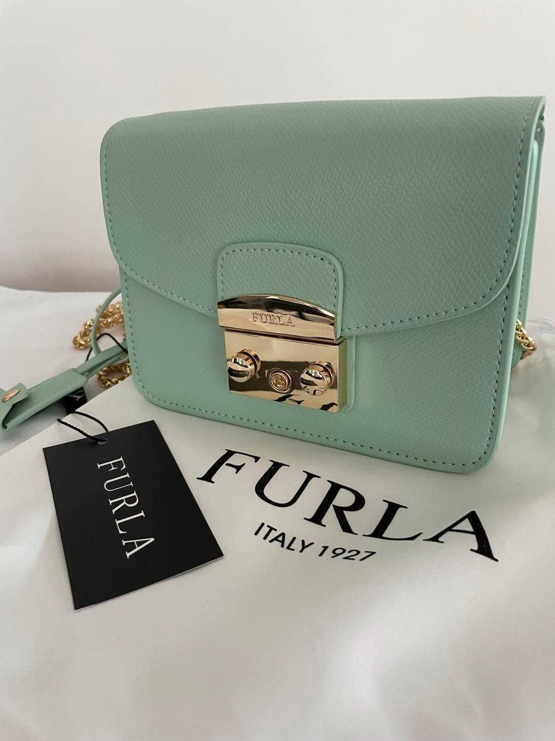 Furla Metropolis mini Естествена кожа нови 8 цвята