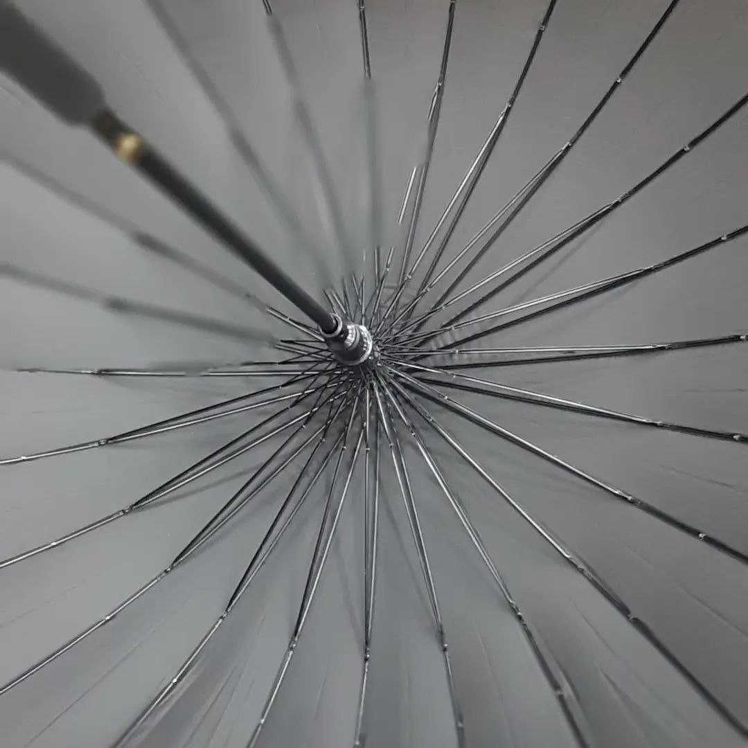 Президентский зонт-трость 24 спицы Оригинал/ зонтик zontik Зонт черный
