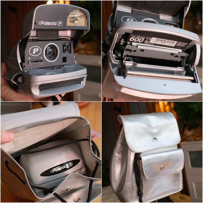 Продам лимитированный POLAROID Silver Edition + Backpack + картридж