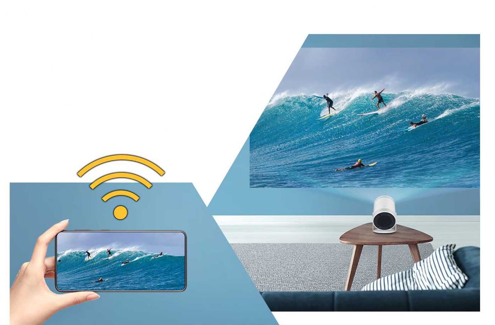 Videoproiector portabil Samsung The Freestyle, Full HD 1920 x 1080