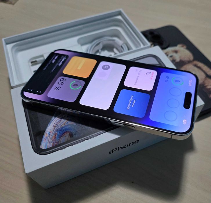 Iphone 14 Pro Max 5G, 256 Gb !  Impecabil !! Silver ! OCAZIE