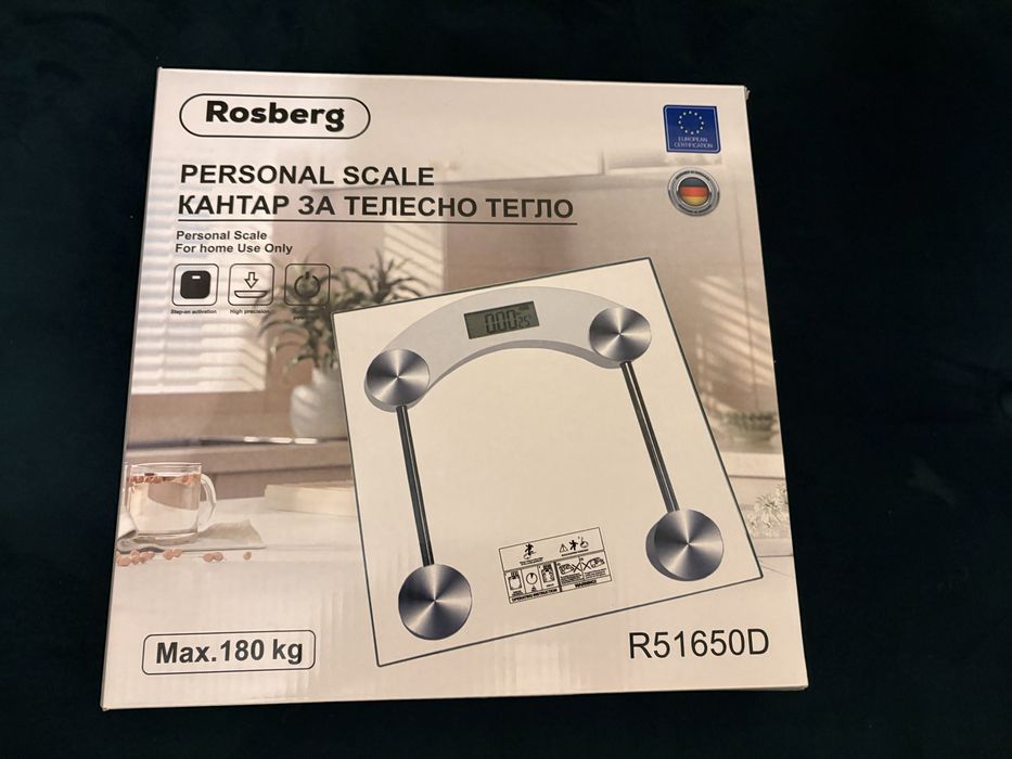 Кантар за измерване на тегло- Rosberg