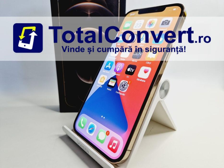 Apple iPhone 12 Pro Max 256GB Gold 6GB, Garantie 24 luni | #R86733