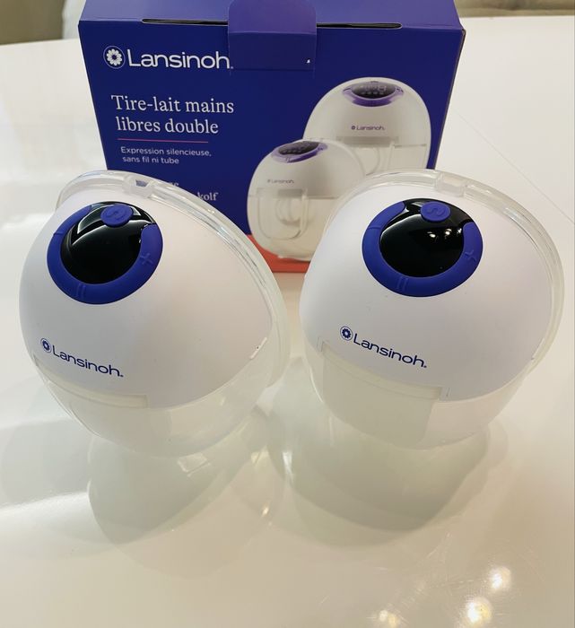 Преносима двойна електрическа помпа Lansinoh