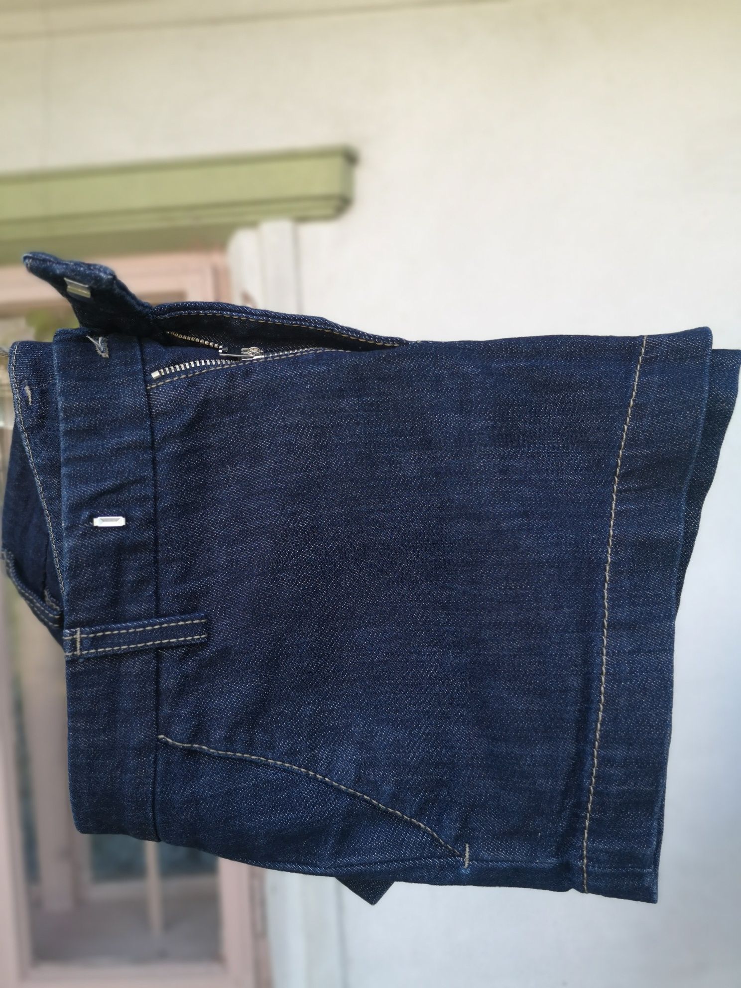 Pantaloni scurti din denim Made in italy