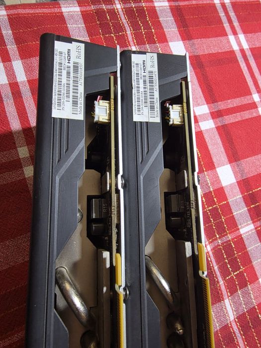 Placa video Saphire Rx 580 Nitro, 4gb, stare perfecta de functionare