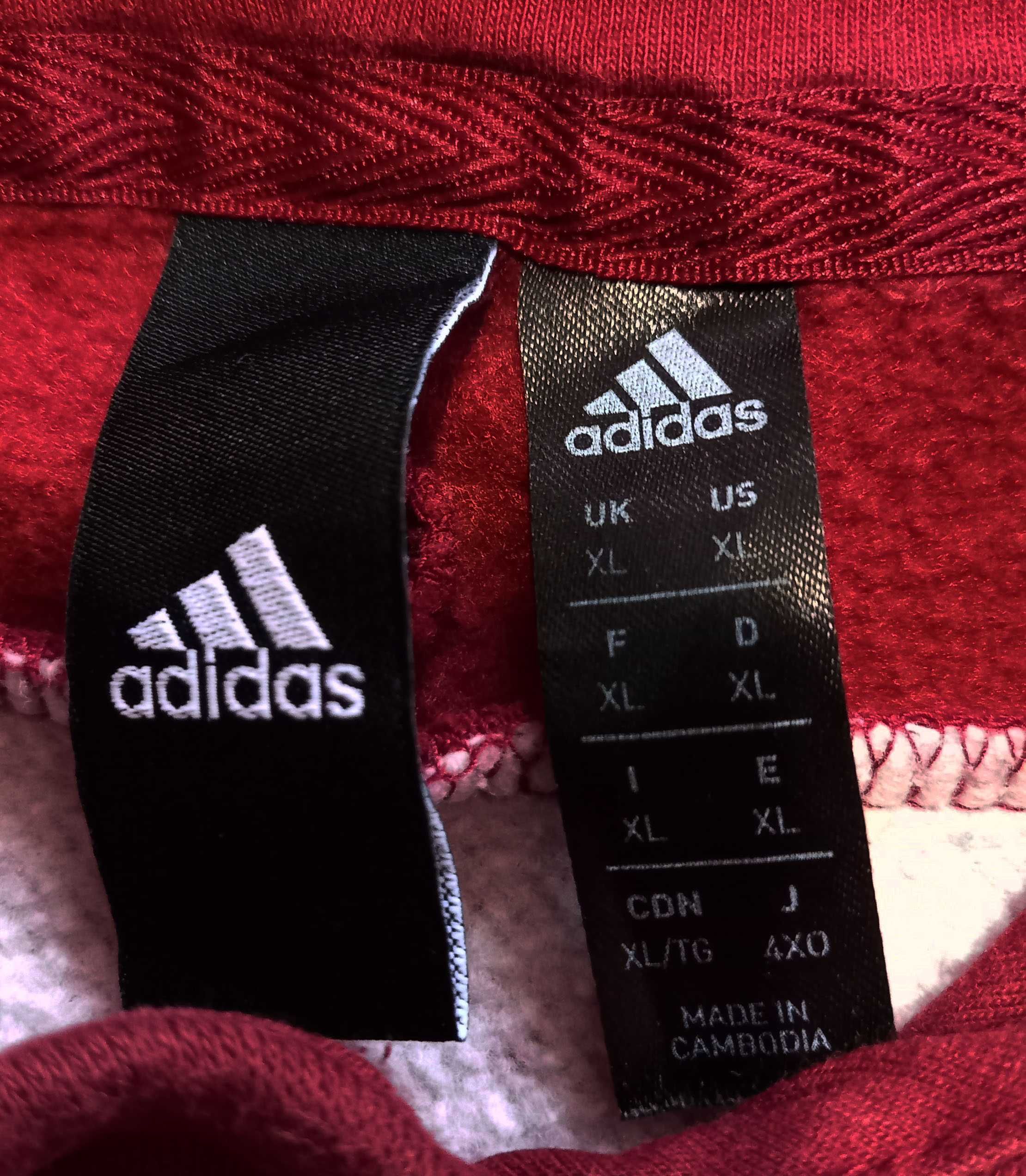 Оригинален суичър Adidas с качулка