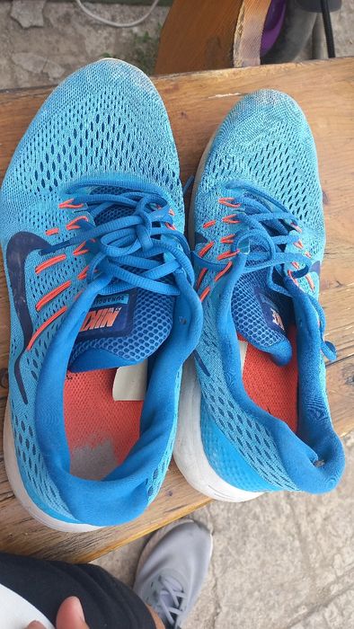 Nike Lunarlon мъжки/унисекс номер 45, употребявани, в синьо