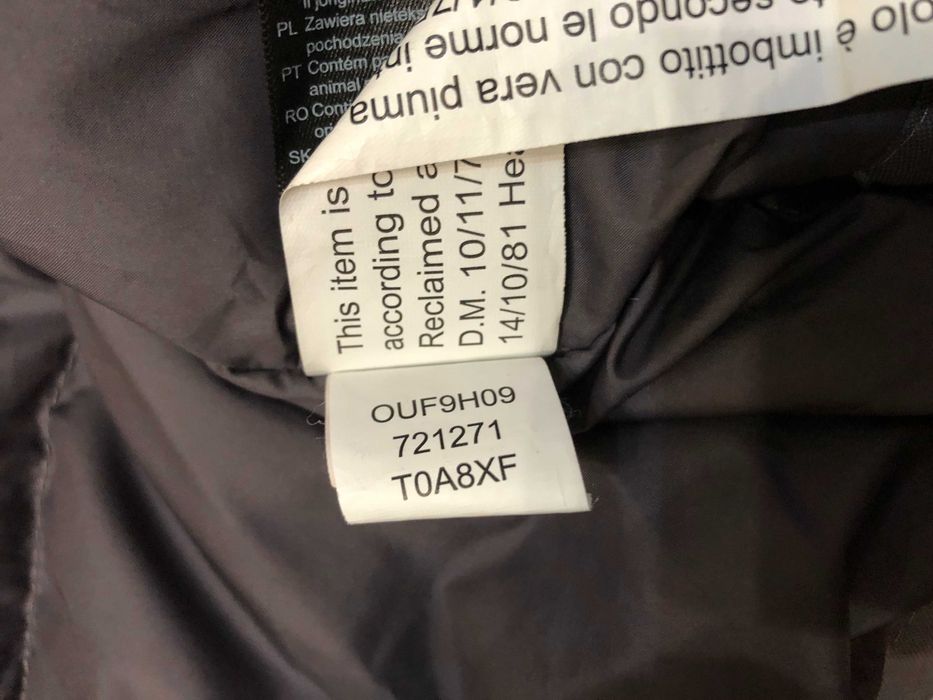 The north face arctic парка пух дамско яке XL