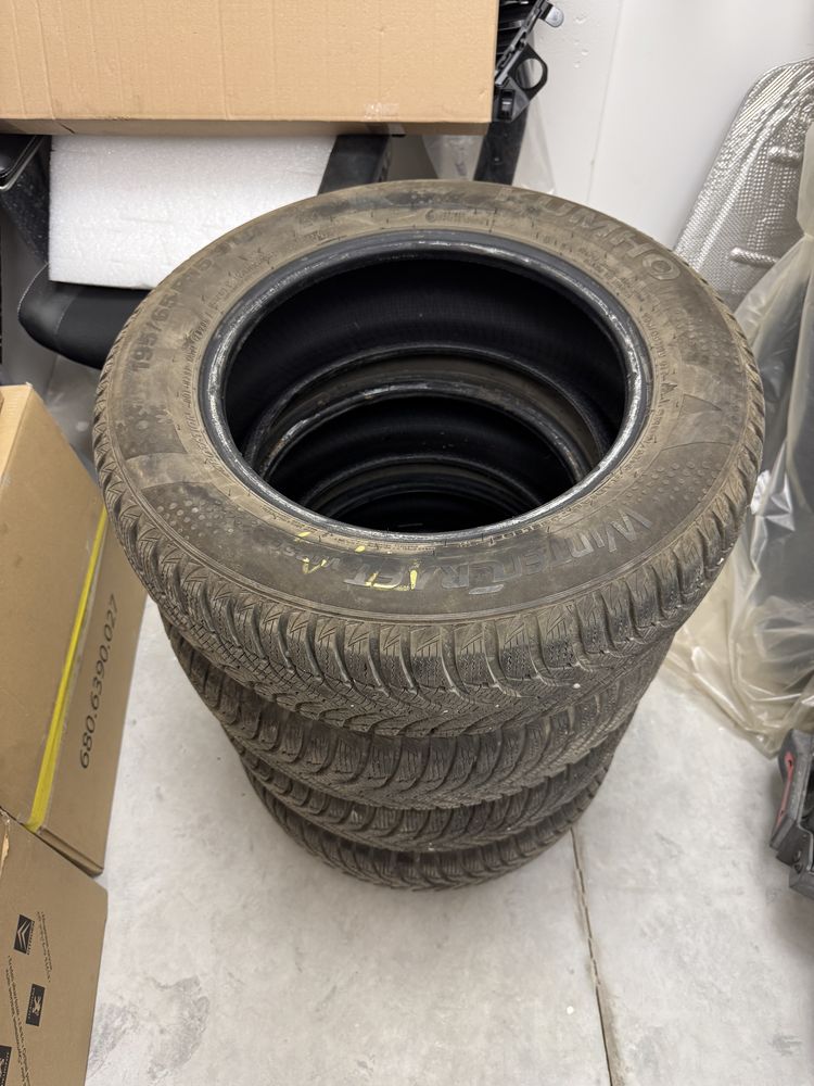 Зимни гуми Kumho 195 65 15 7mm протектор