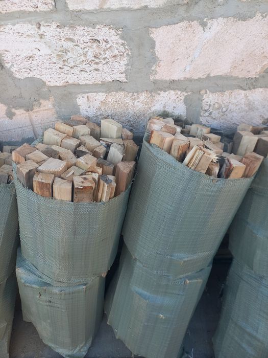 Дрова (Отын] плотных мешках