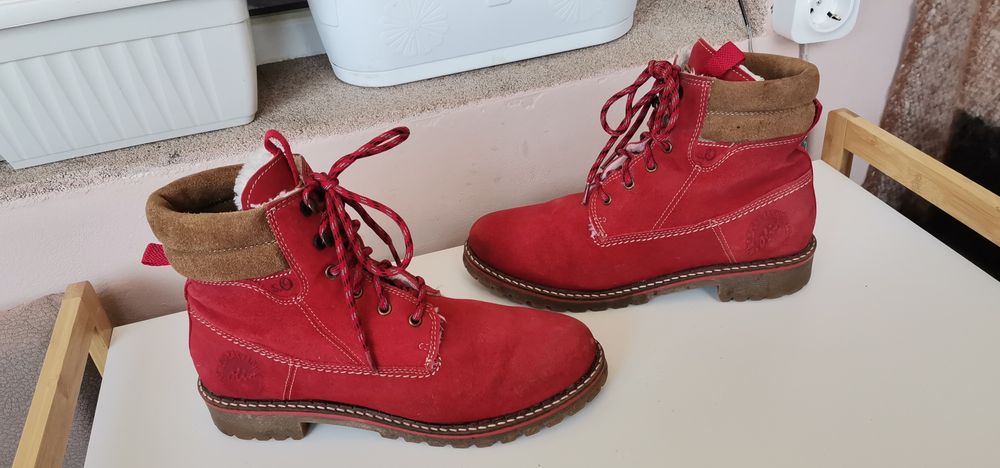 Дамски боти S. Oliver 39 н. Естествен велур